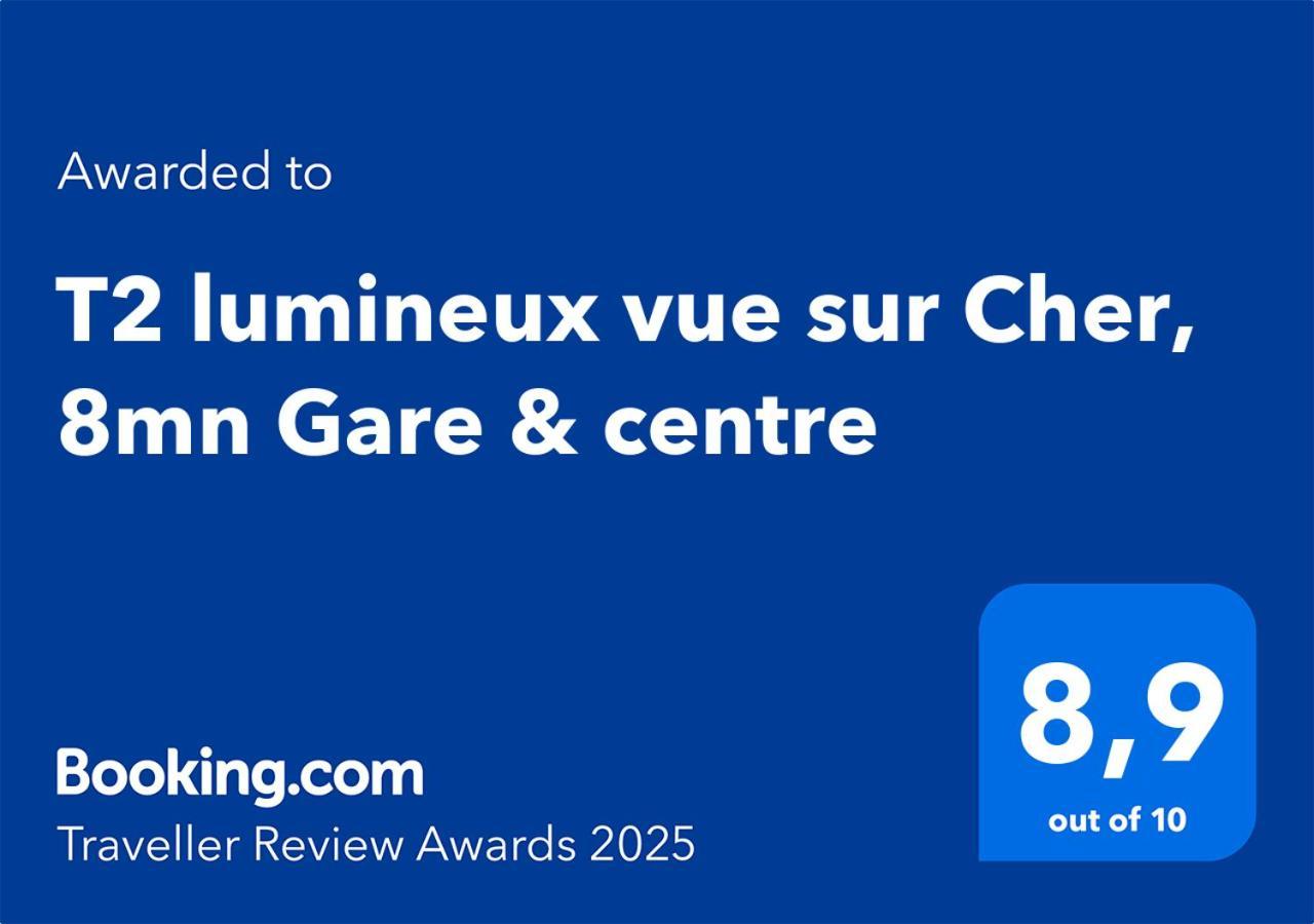 T2 Lumineux Vue Sur Cher, 8Mn Gare & Centre Tours Esterno foto